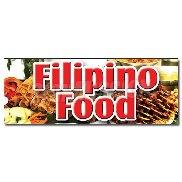 FILIPINO FOOD DECAL sticker street foods manila philippines fish balls, D-36 Filipino Food